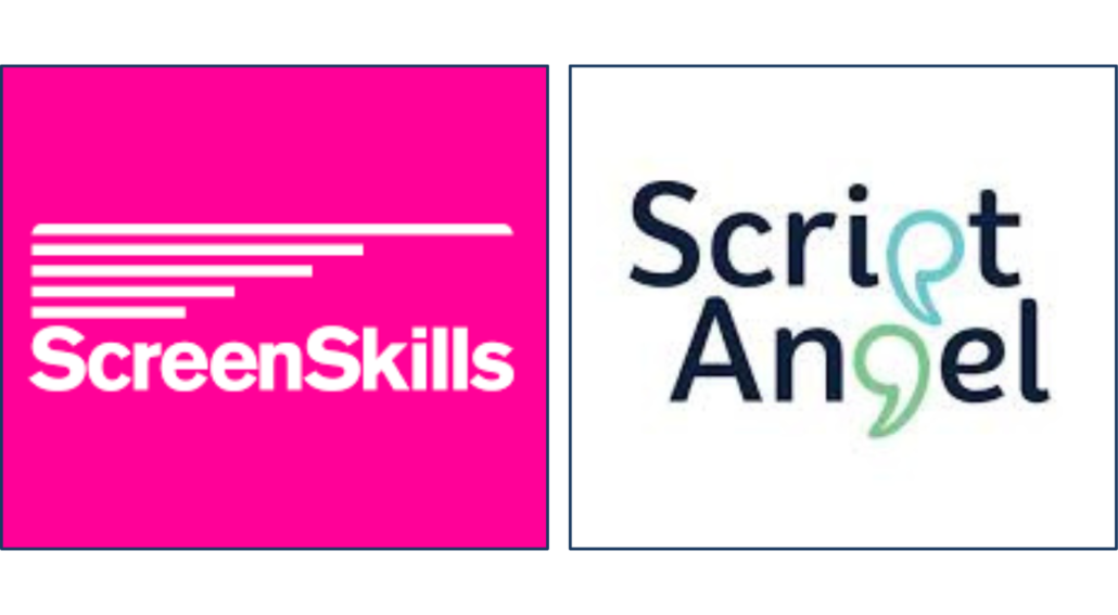 ScreenSkills + Script Angel logos